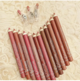 Flormar Lip Pencil Lipliner Waterproof Different Shades Long-lasting Pack of 6