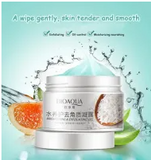 BIOAQUA Whitening Brightening Exfoliating Facial Scrub Gel with Rice Extract, Rice Exfoliating Gel 140g